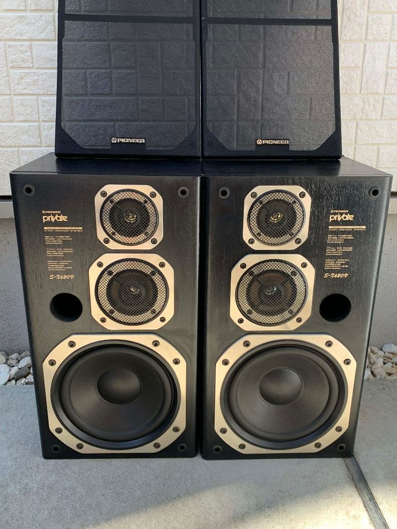 Pioneer 　3WAY　スピーカー　 S-X620V 　動作確認済み