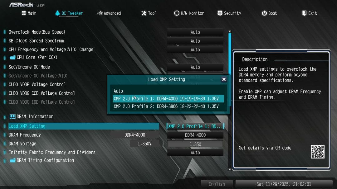 メモリー Patriot Memory DDR4-4000 PVS416G400C9K
