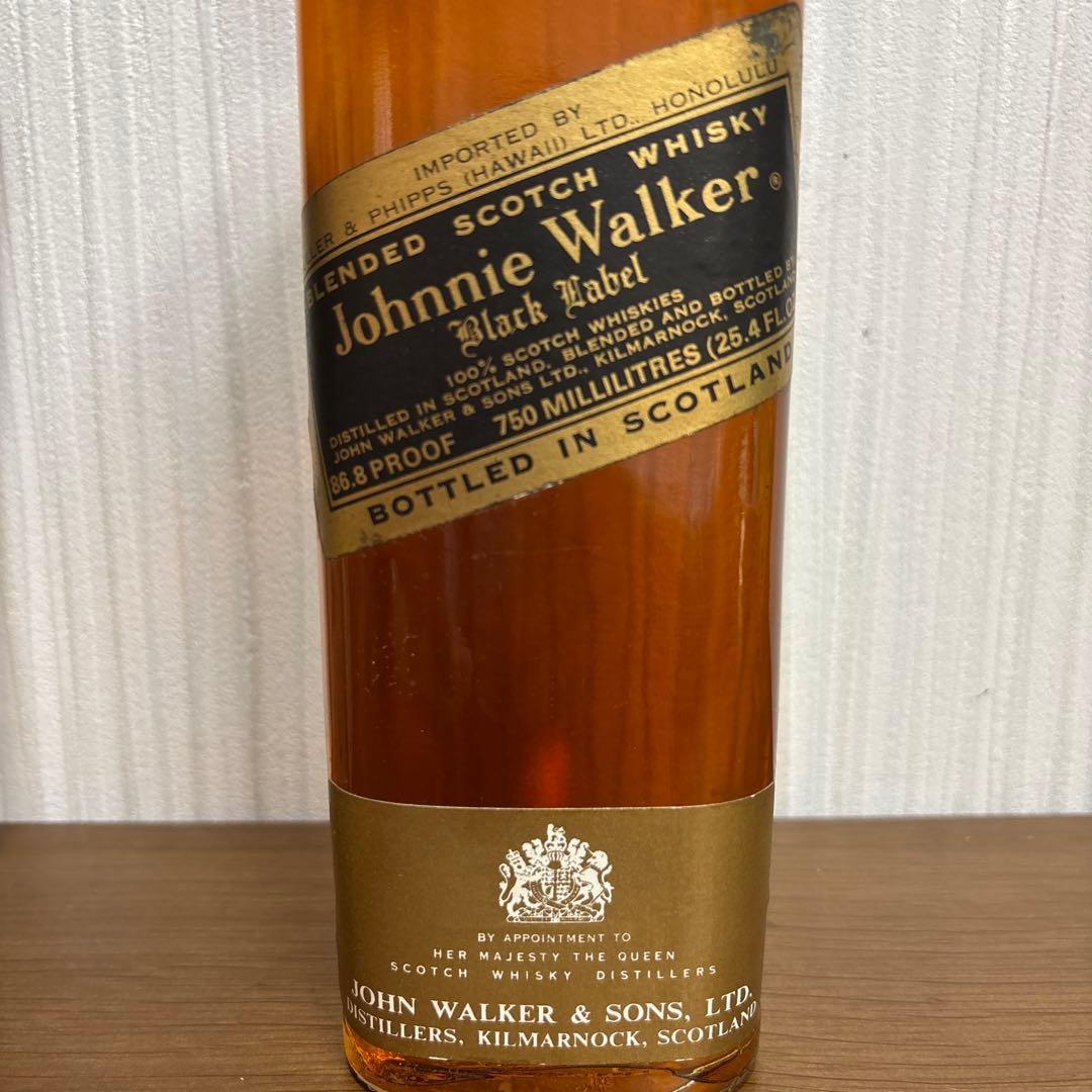 古酒 Johnnie Walker Black Label 750ml