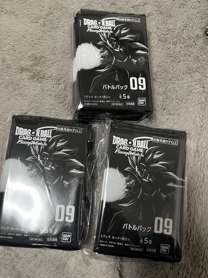 ドラゴンボールスーパーカードゲーム バトルパック09 96パック
