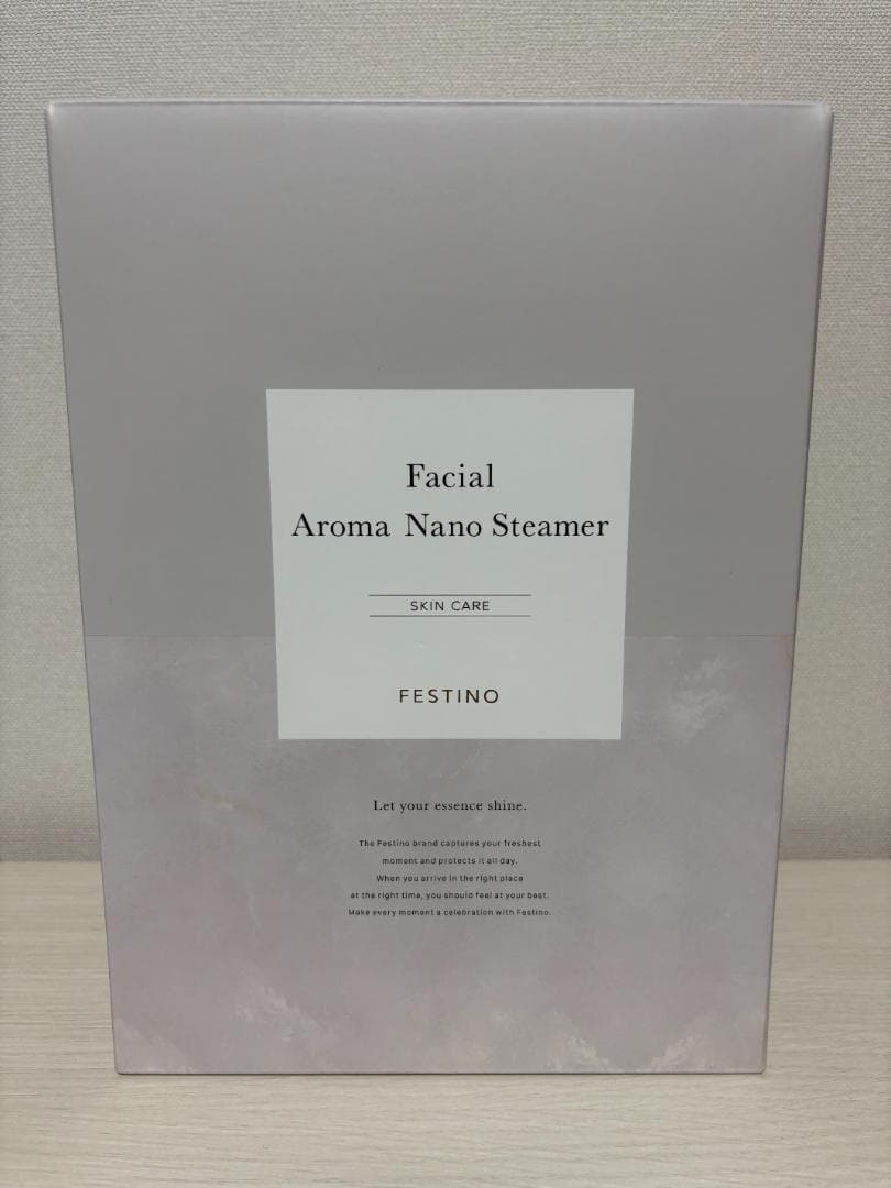 【新品・未開封】FESTINO フェイシャルアロマナノスチーマー