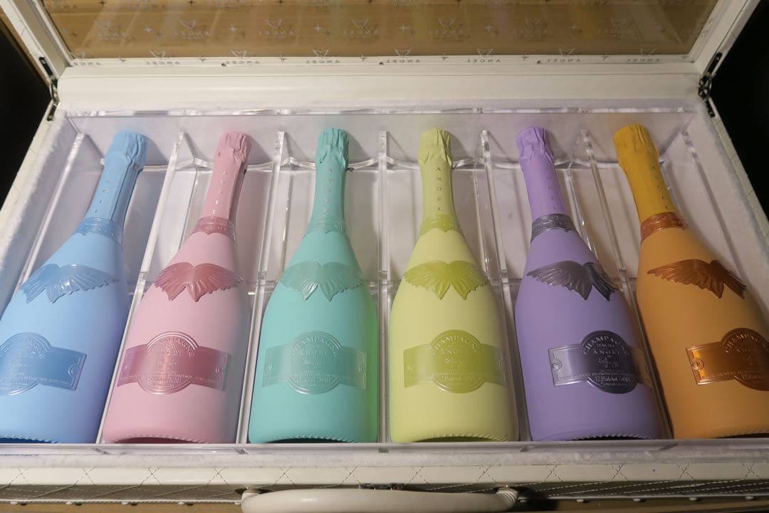 エンジェル パステルレヴリ アタッシュケース 6本セット シャンパン ドゥミ