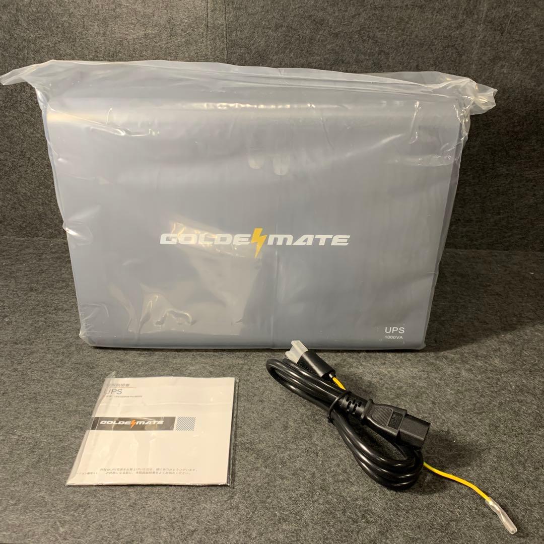 GOLDENMATE 無停電電源装置 UPS 1000VA Pro/800W
