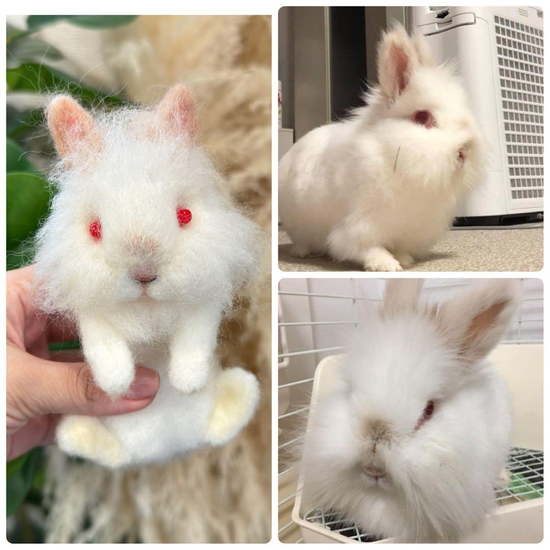 クリップペット　羊毛フェルト　うちの子　マスコット　ペット