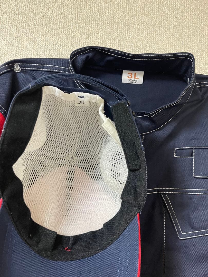 つなぎ.冬　帽子付き 新品