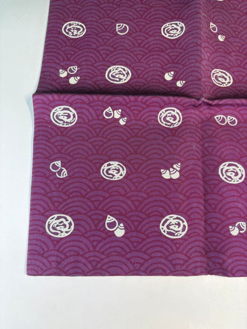 【中古品】友湖造　即中斎好　玉藻染帛紗