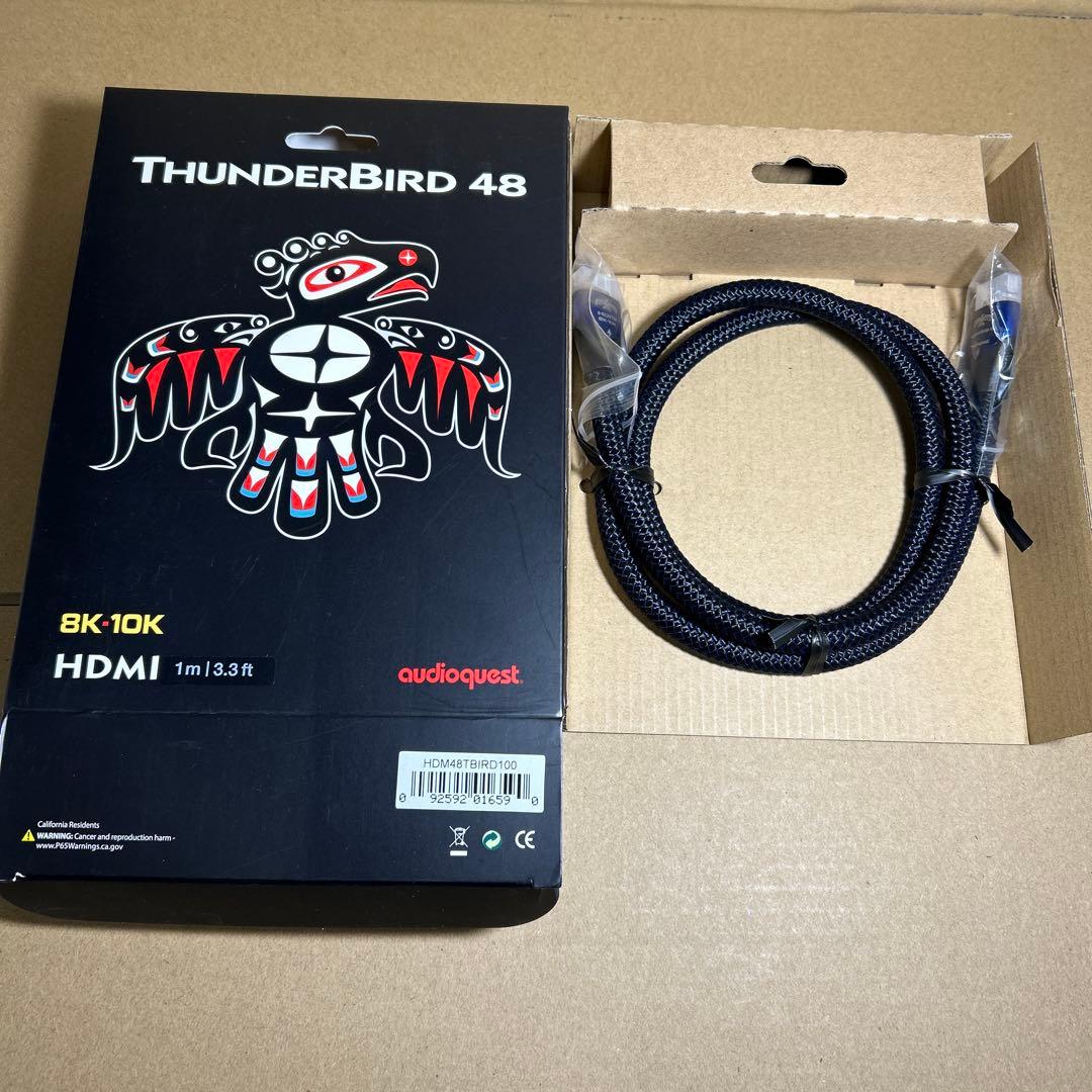 AudioQuest HDMIケーブル THU48G/1M