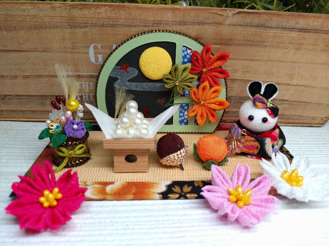 ♥C♡屋台付き夏飾り*お祭り*花火セット**☆♡夏飾り*他、色々夏*秋飾り*♡♥