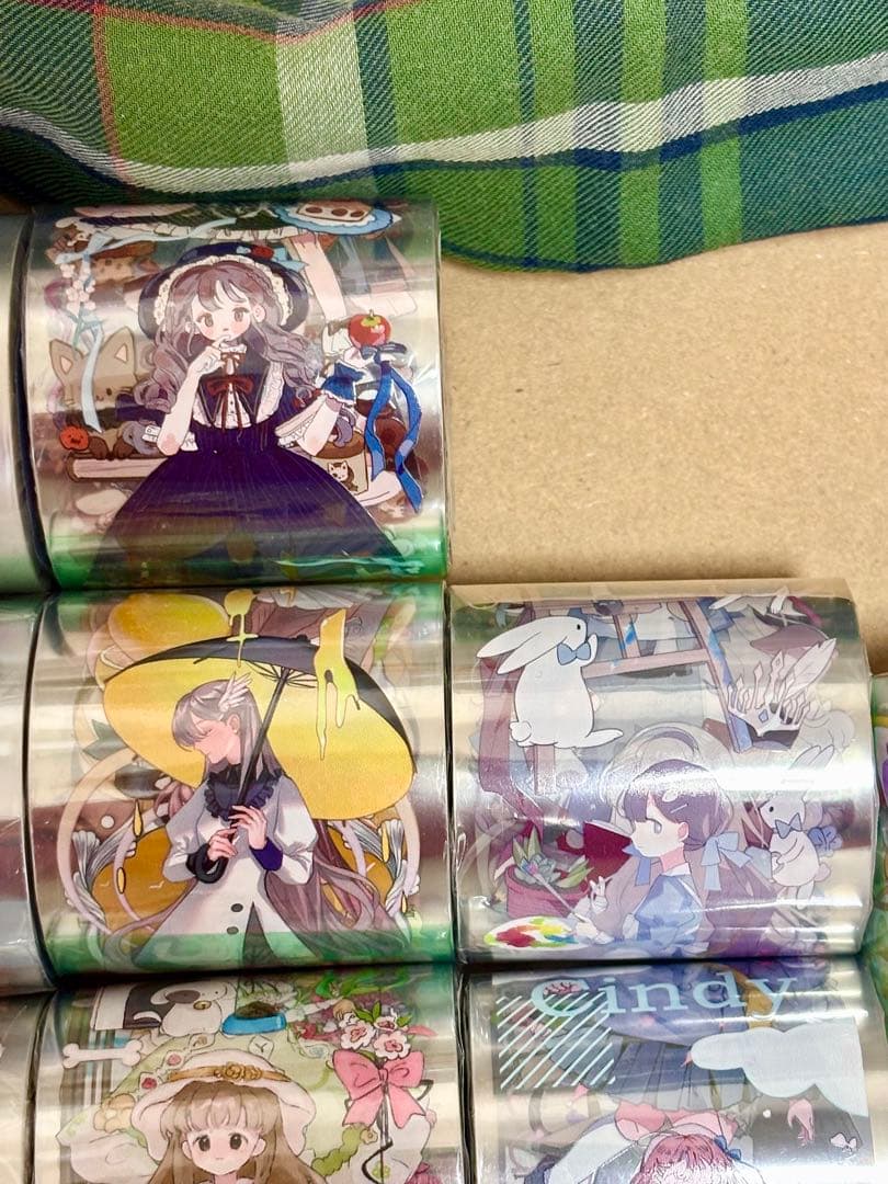 【7】✨️新品12本✨️ 海外マスキングテープ まとめ売り 人物 海外マステ