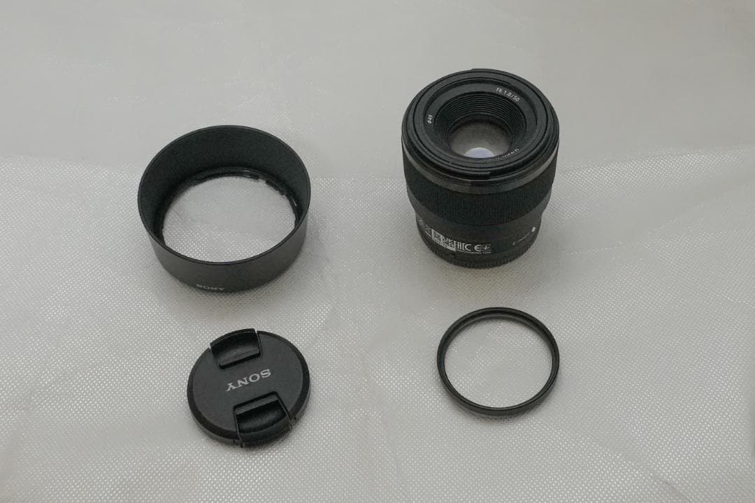 SONY FE 50mmF1.8フルサイズ対応【2026年1月新品購入】保証書有