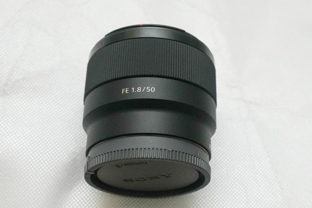SONY FE 50mmF1.8フルサイズ対応【2026年1月新品購入】保証書有