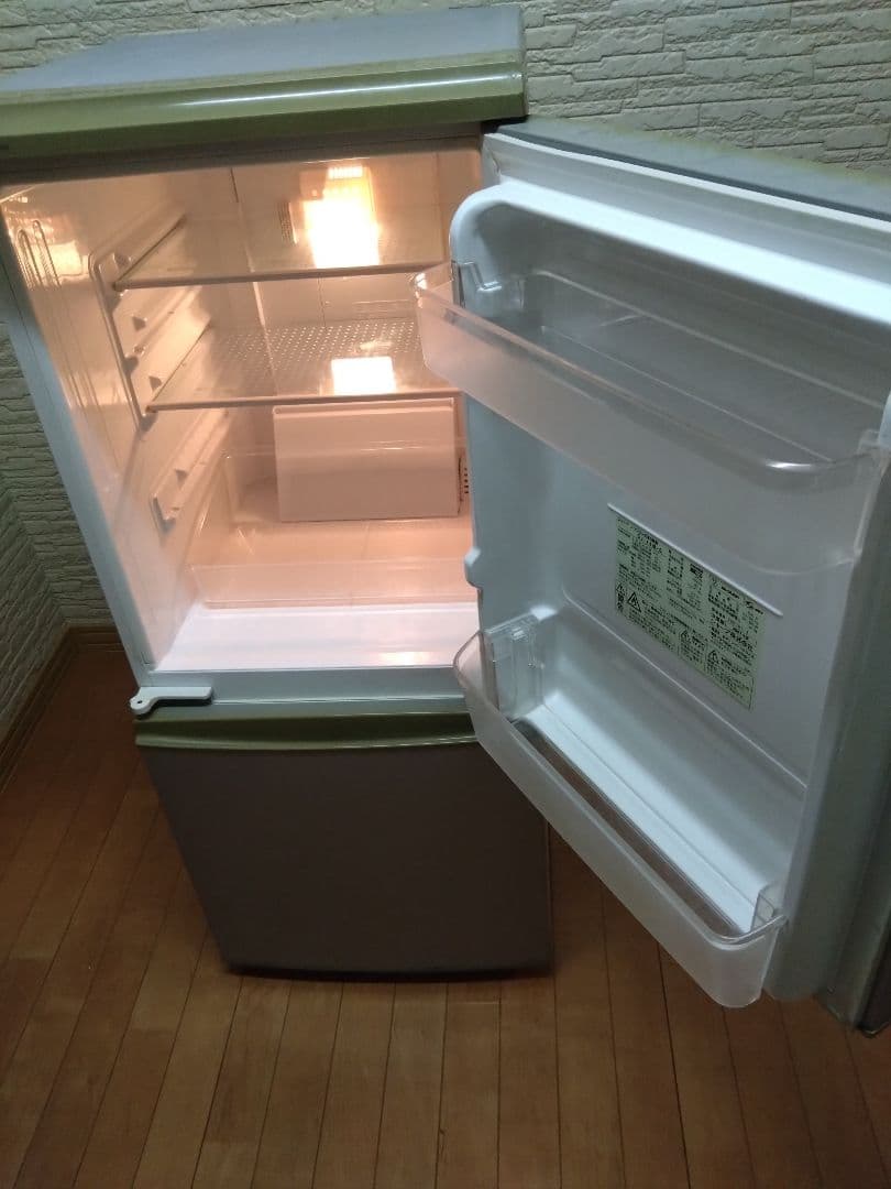 SHARP 冷蔵庫 SJ-14M グレー