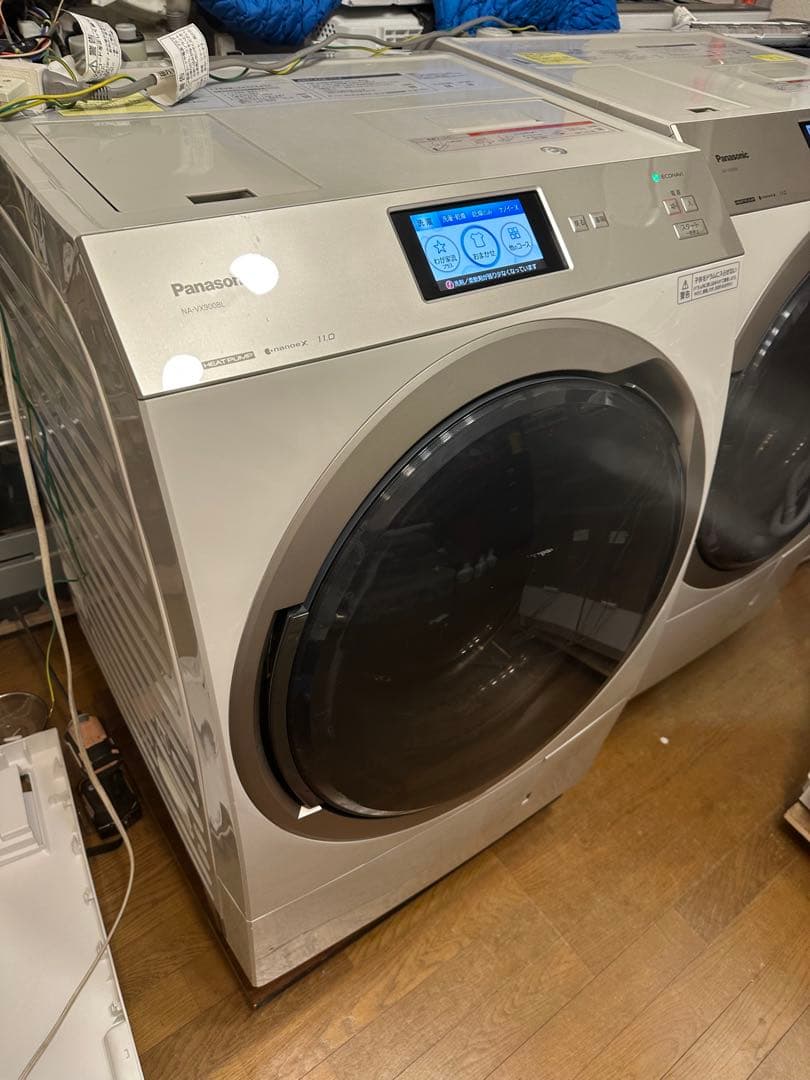 分解清掃済　パナソニック　NA-VX900BLヒートポンプドラム式洗濯乾燥機