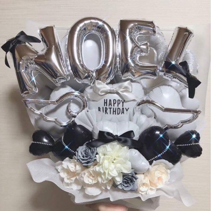 バルーンギフト　推し　誕生日　生誕祭　成人式　お祝い　バルーンブーケ