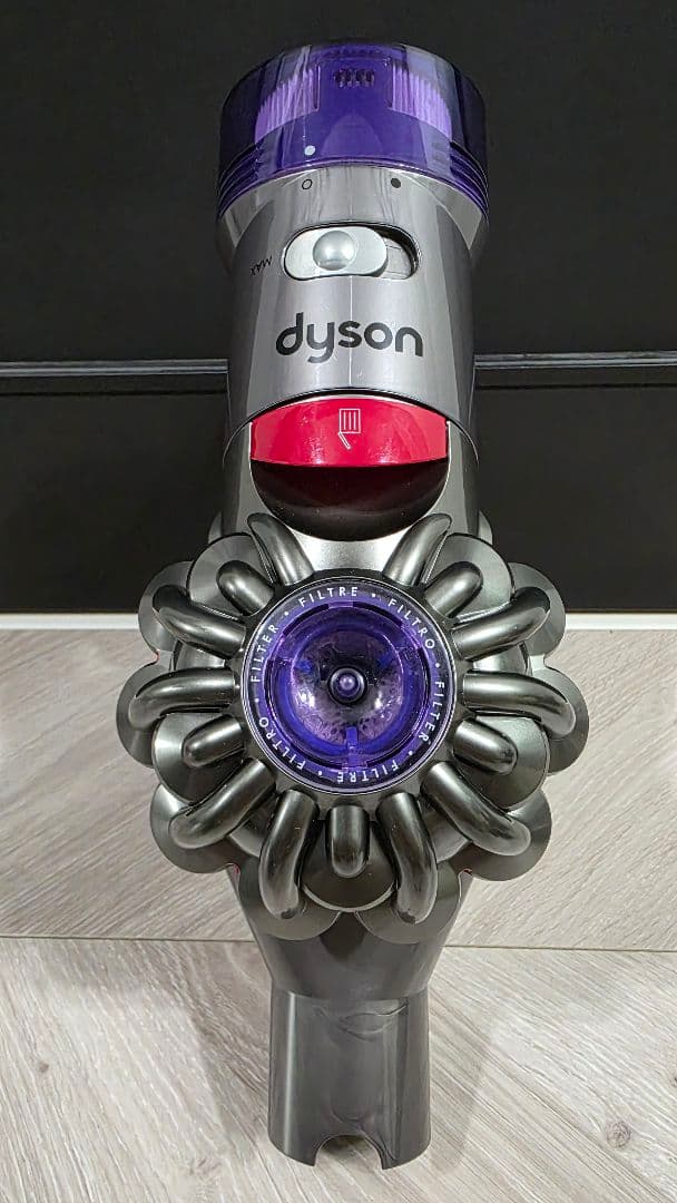 ②ダイソン dyson V8 slim SV10K ハンディクリーナー 43分
