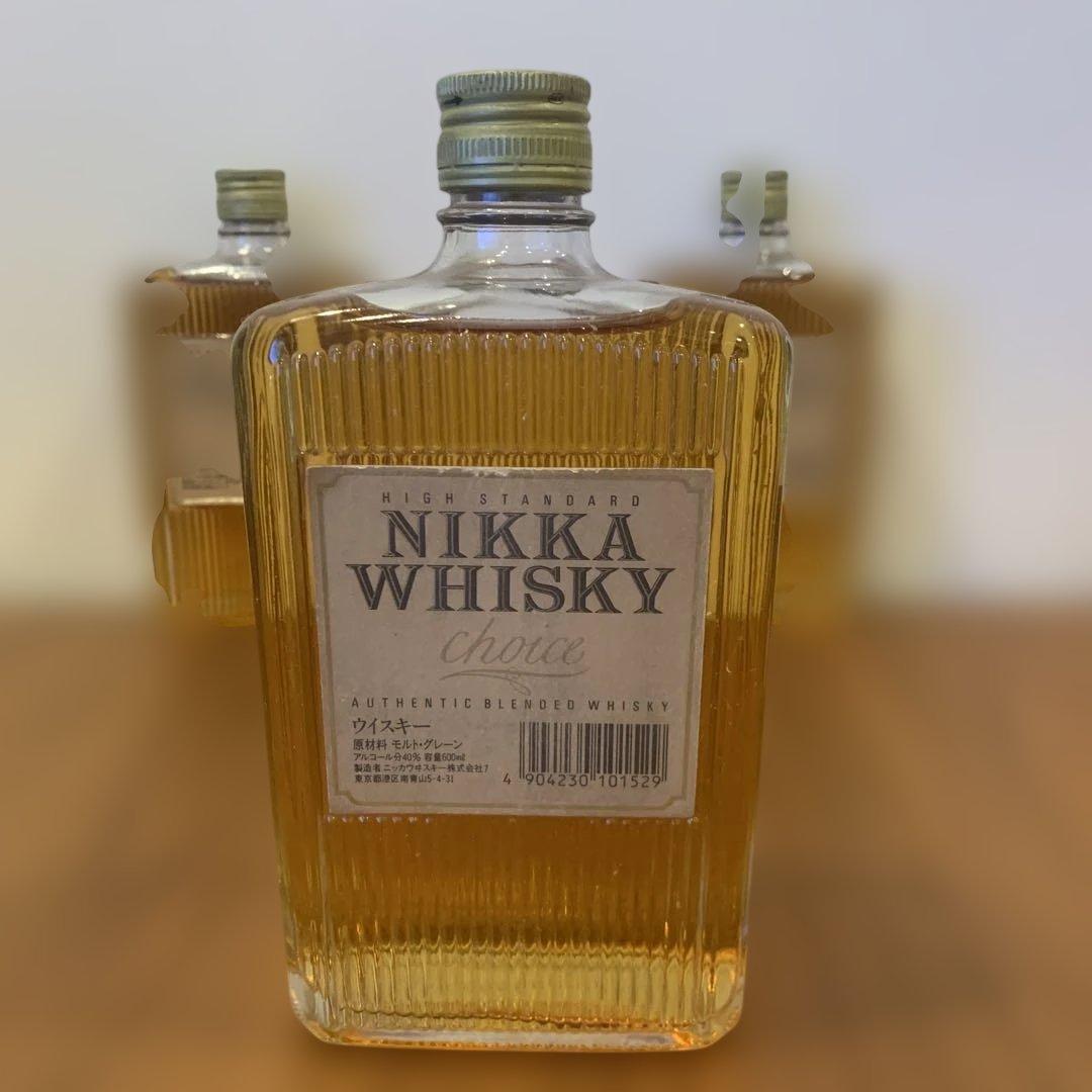 NIKKA WHISKY choice 600ml3本セット