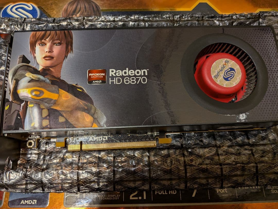 グラフィックボード・グラボ・ビデオカード Sapphire Radeon HD 6870 1GB GDDR5