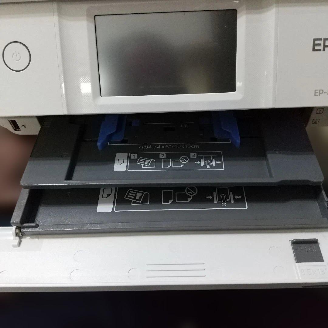 【写真印刷OK・美品】EPSON EP-885AW インクジェットプリンター