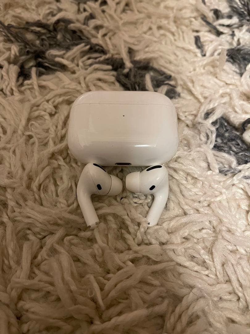 AirPods Pro 本体 第1世代ブラックケース付き