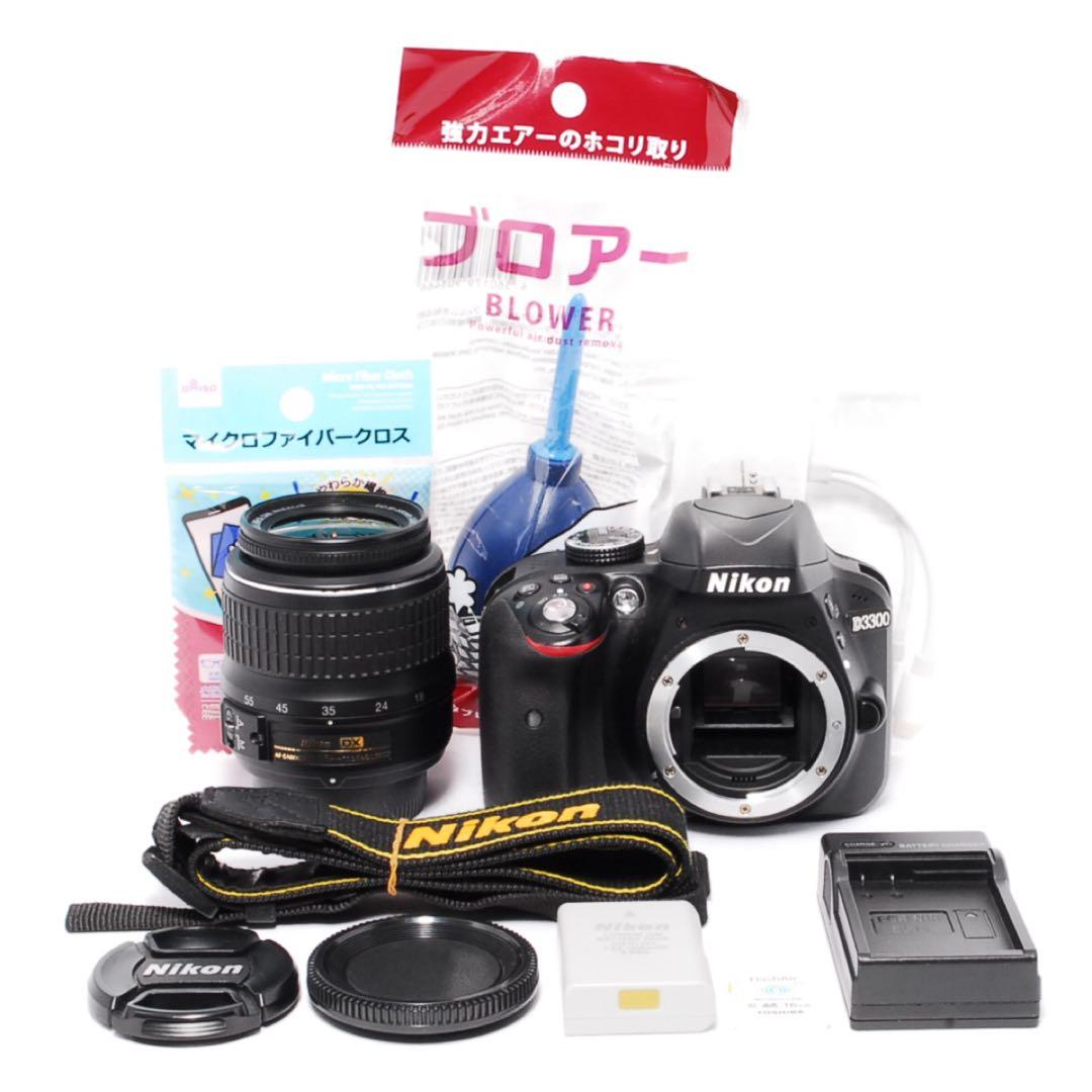 ◆Nikon D3300◆ショット数僅か◆Flash Air付き◆一眼レフカメラ