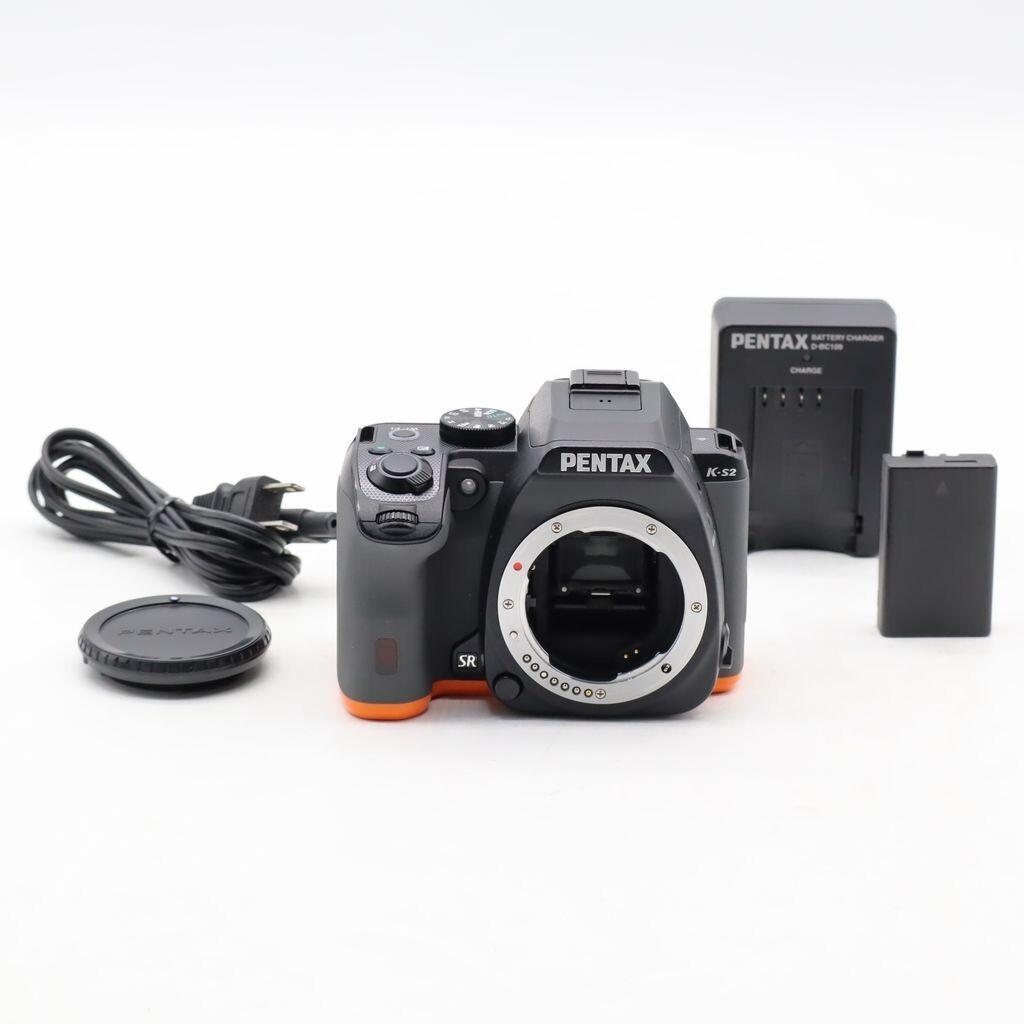 PENTAX K-S2 ボディ (ブラック×オレンジ) K-S2 #4270