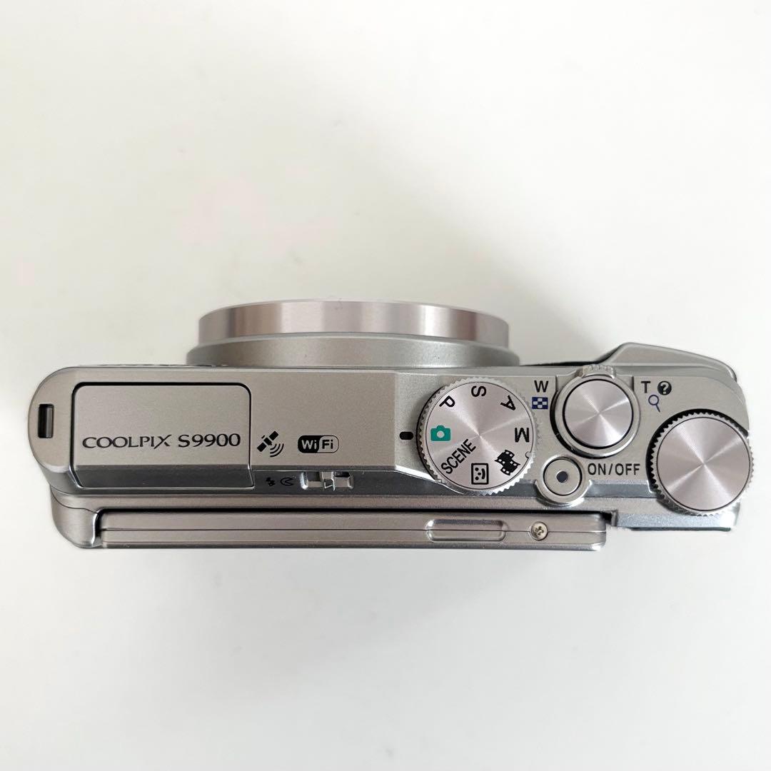 美品✨Nikon COOLPIX S9900シルバー 他カバー バッテリー等一式