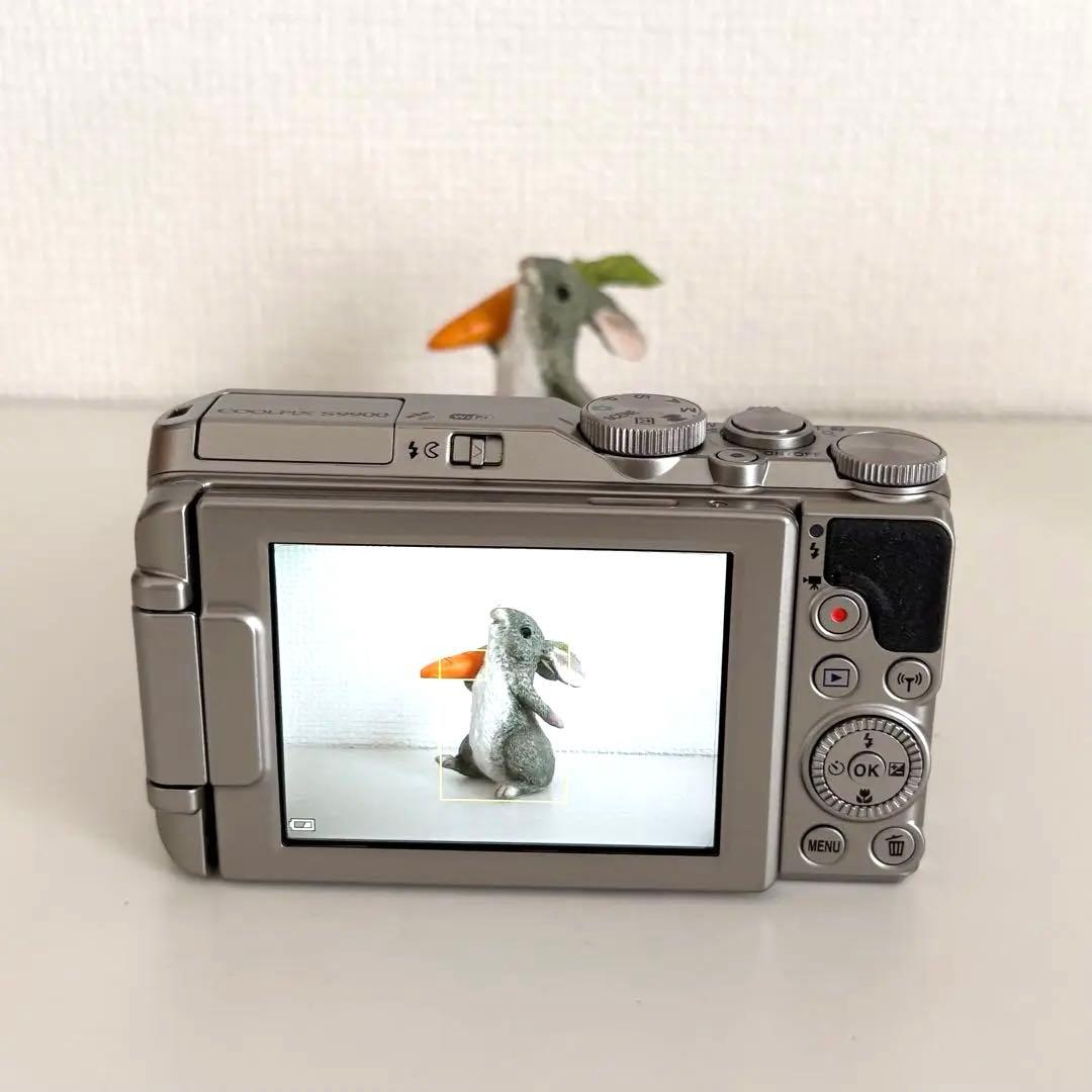 美品✨Nikon COOLPIX S9900シルバー 他カバー バッテリー等一式