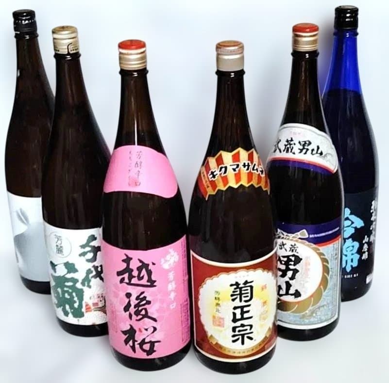 日本酒1800ml×6本セット①