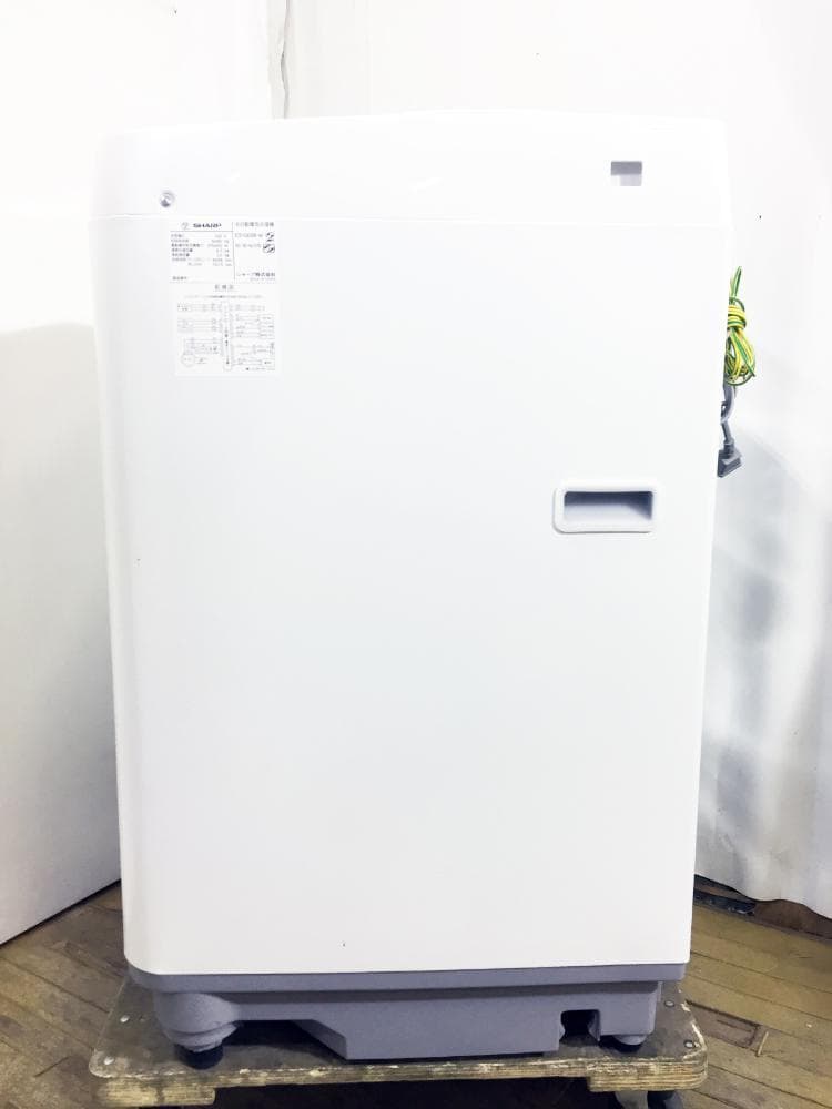 ★美品★SHARP 6㎏ 洗濯機【ES-GE6B-W】G8LV