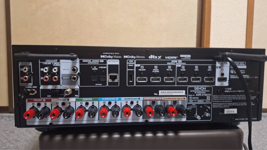 Denon　AVR－1800Hk　AVサラウンドレシーバー