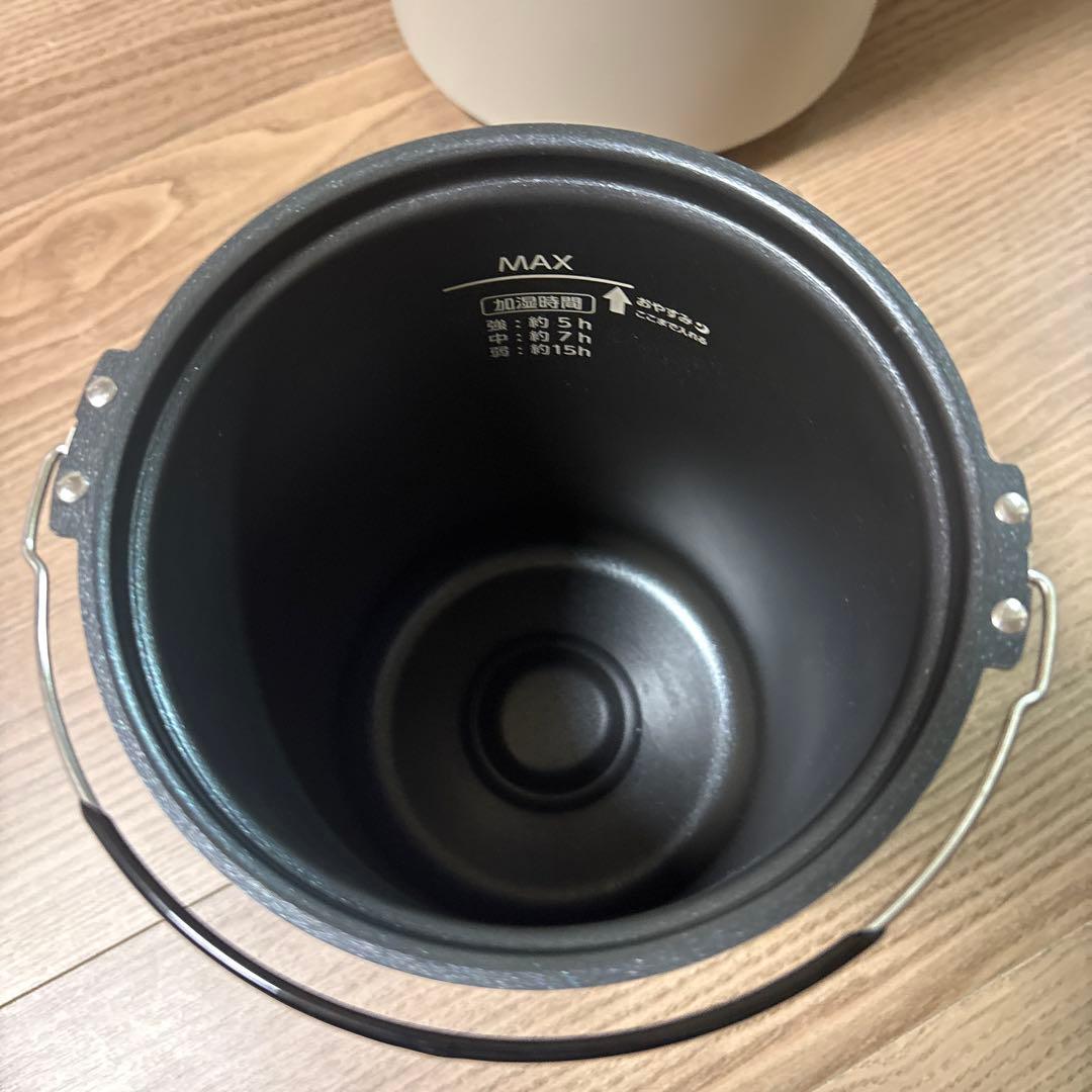 【美品】2025年製 スチーム加湿器 ライト モカ　KHM-MHU601-C