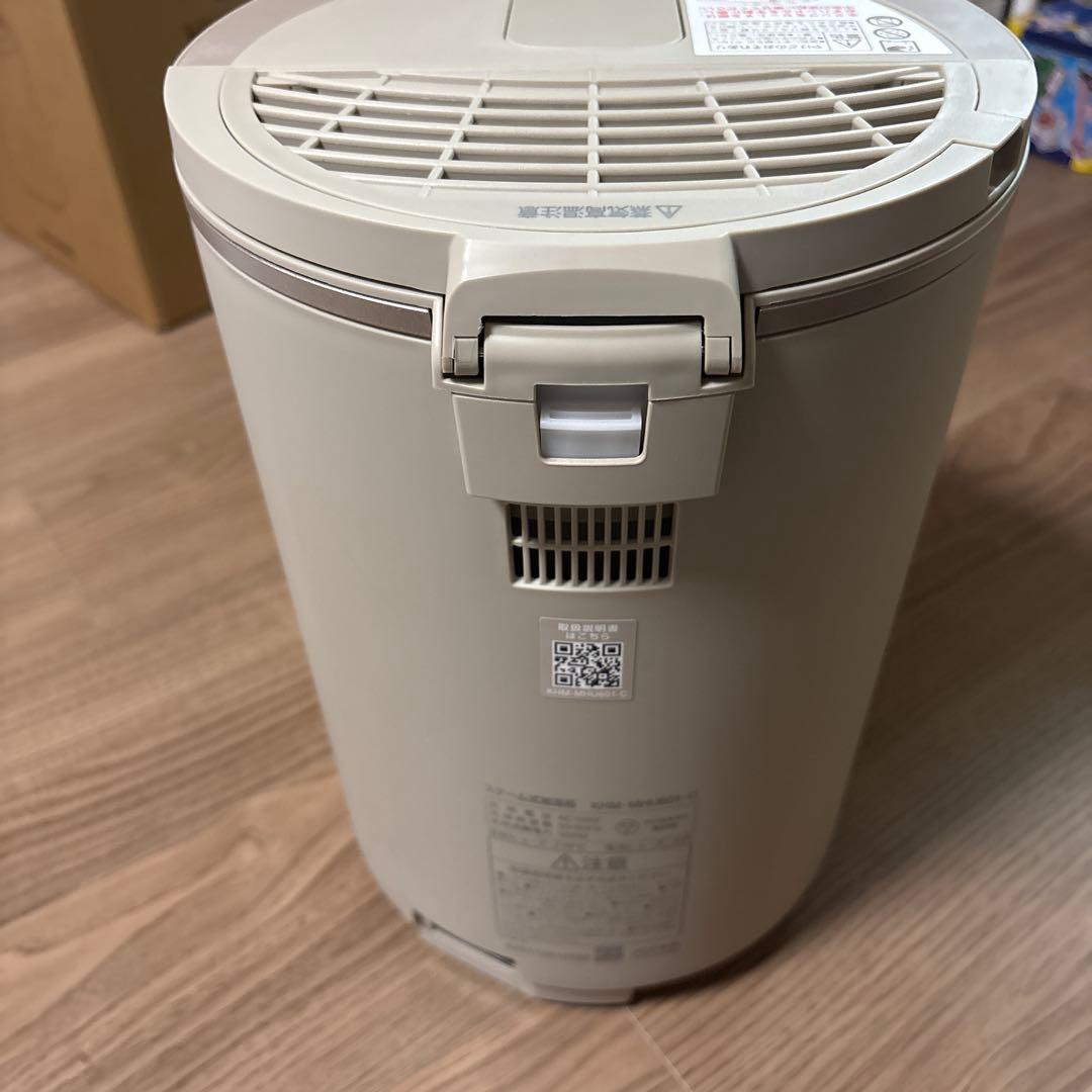 【美品】2025年製 スチーム加湿器 ライト モカ　KHM-MHU601-C