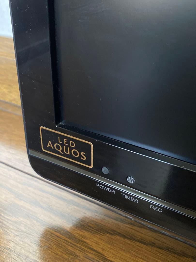 アクオス　シャープ　LEDテレビ　22インチ　Bキャス有　モニター