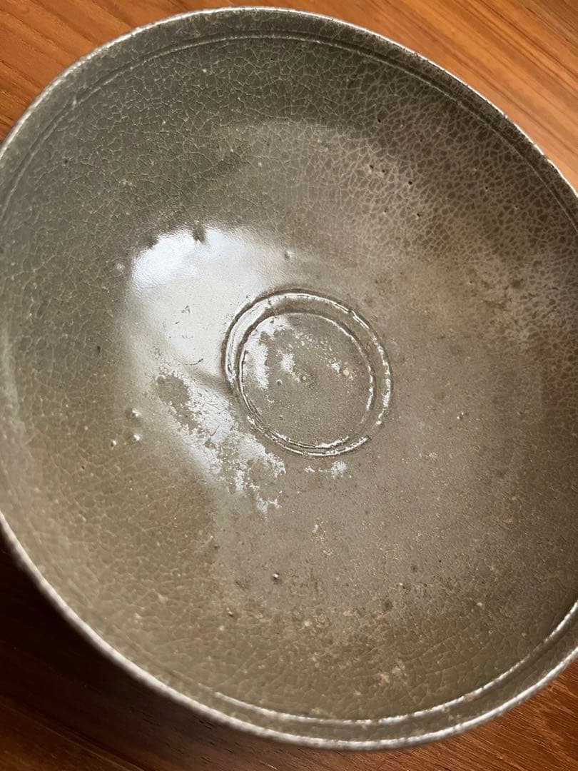 李朝/朝鮮古陶磁 平鉢 茶道具 古美術 茶碗 鉢 アンティーク　民藝