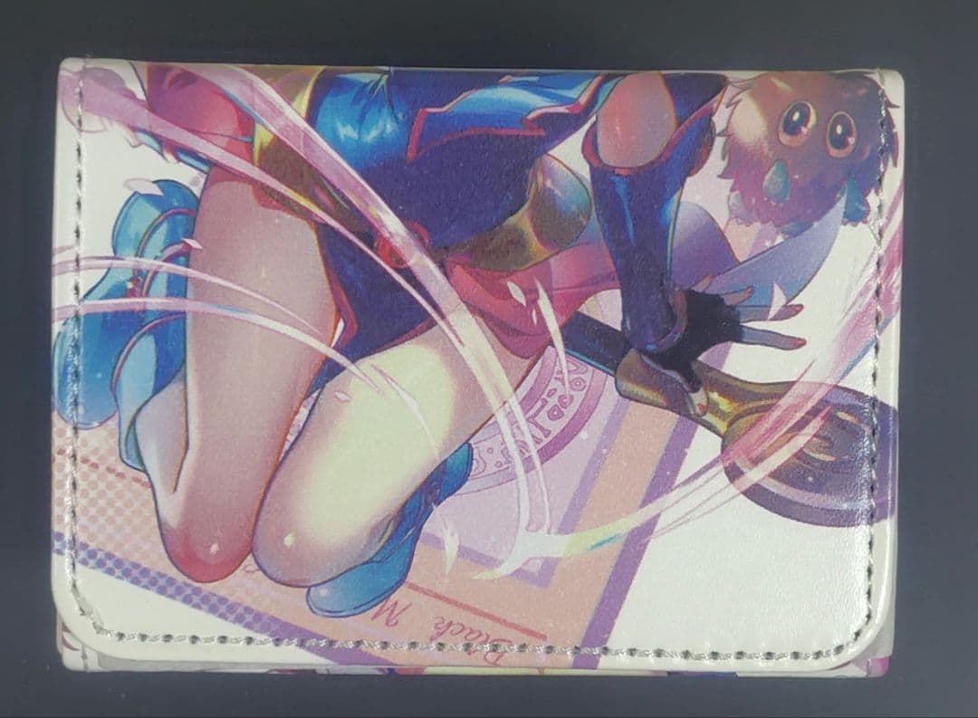 さ*さ様 遊戯王　ブラックマジシャンガール　フリップデッキケース　合皮製