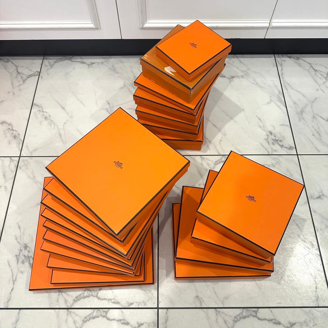 HERMES エルメス 空箱 30個セット 正規品 ギフト インテリア
