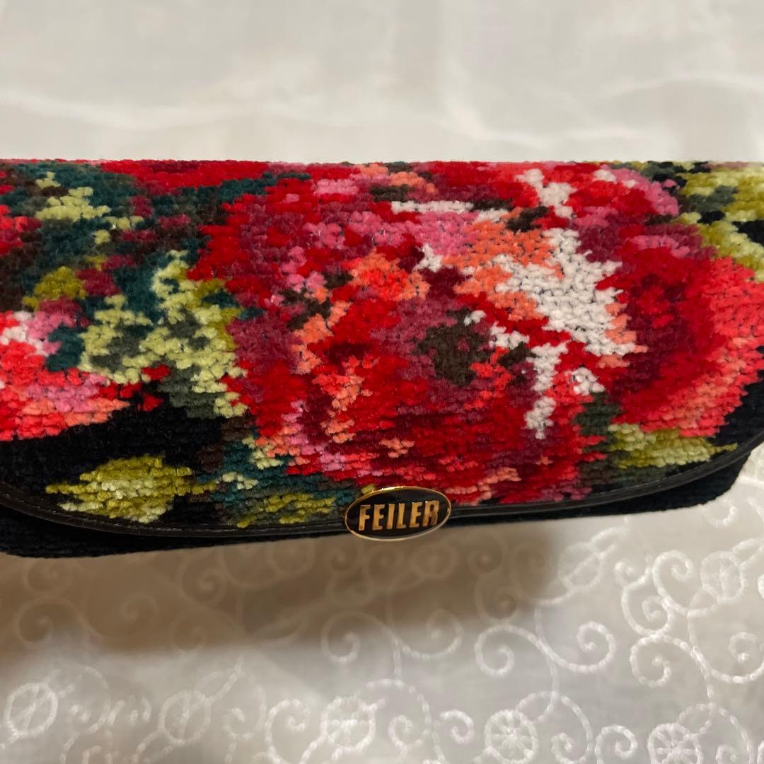 FEILER フェイラー　花柄　メガネケース　新品未使用