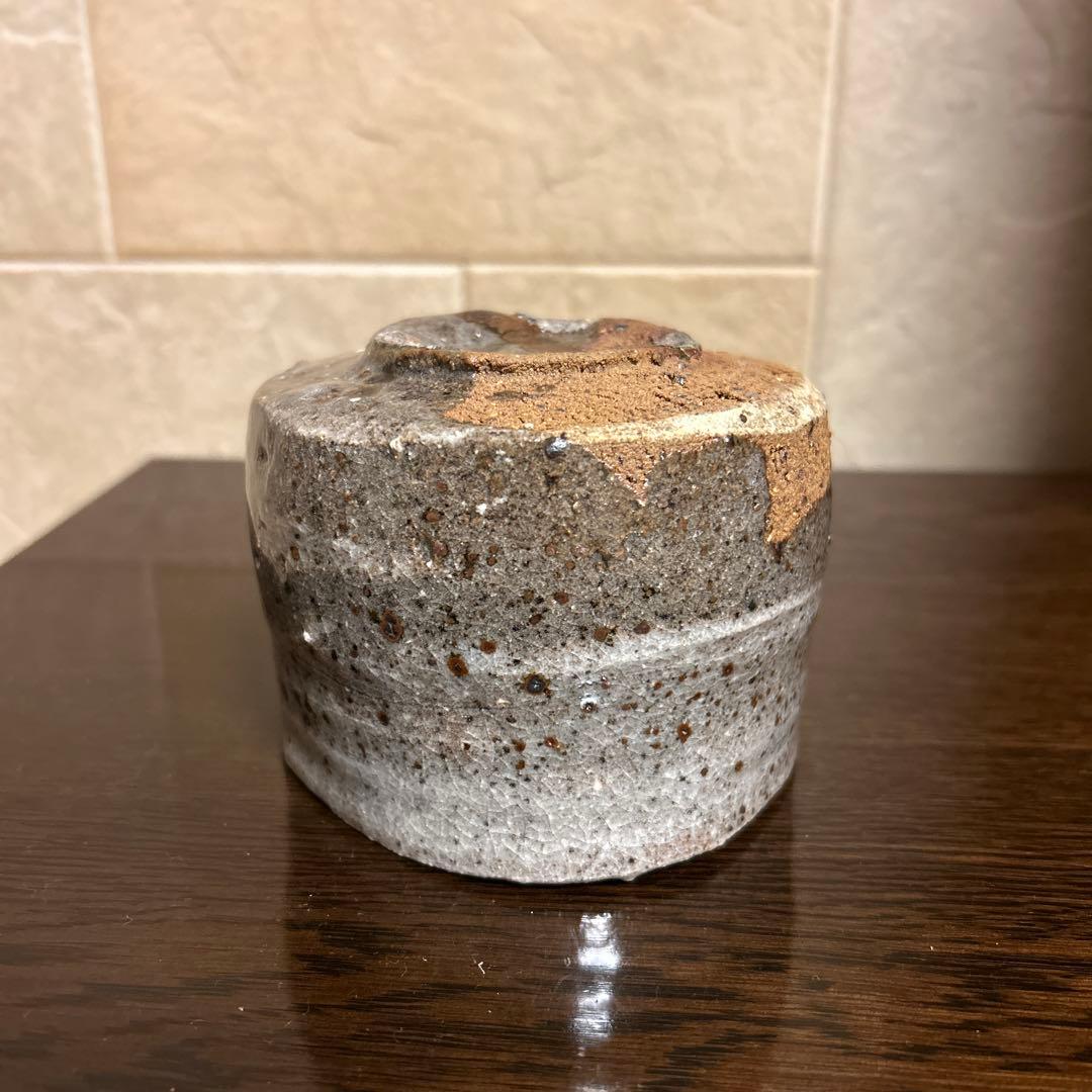 貝釉茶碗 鯉江良ニ氏作 抹茶茶碗