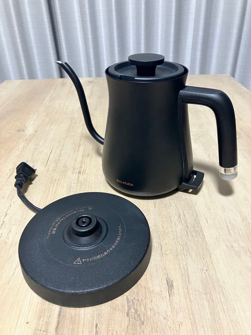 BALMUDA 電気ケトル ブラック 約0.6L