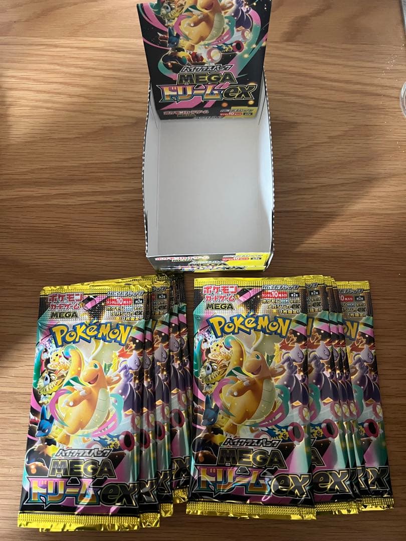 ポケモン　MEGAドリームex バラパック　10パック