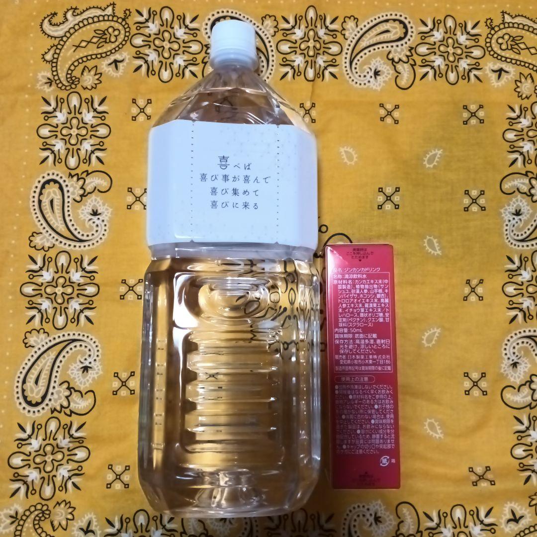 希望の命水 2リットル　ジンカンカドリンク50ミリ