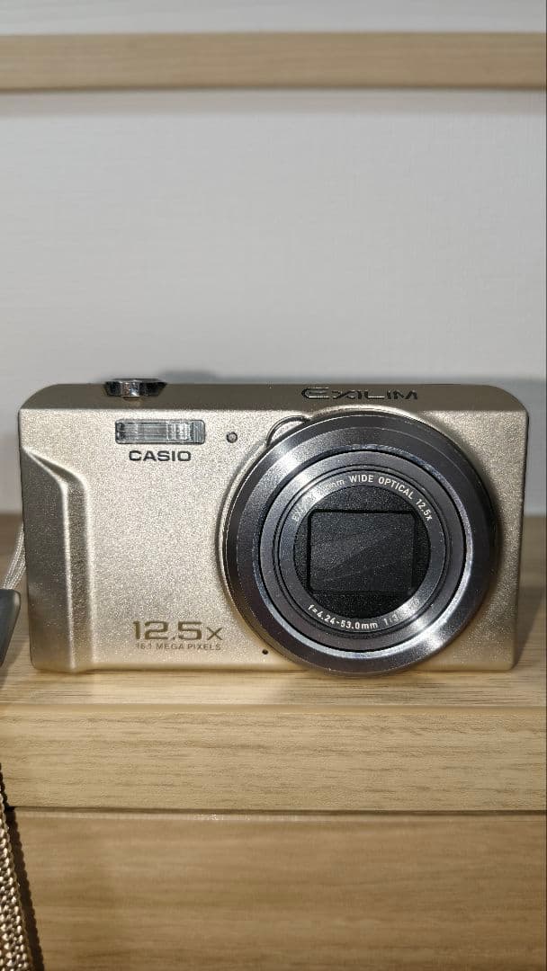 【動作確認済】CASIO EXILIM EX-ZS170 ゴールド
