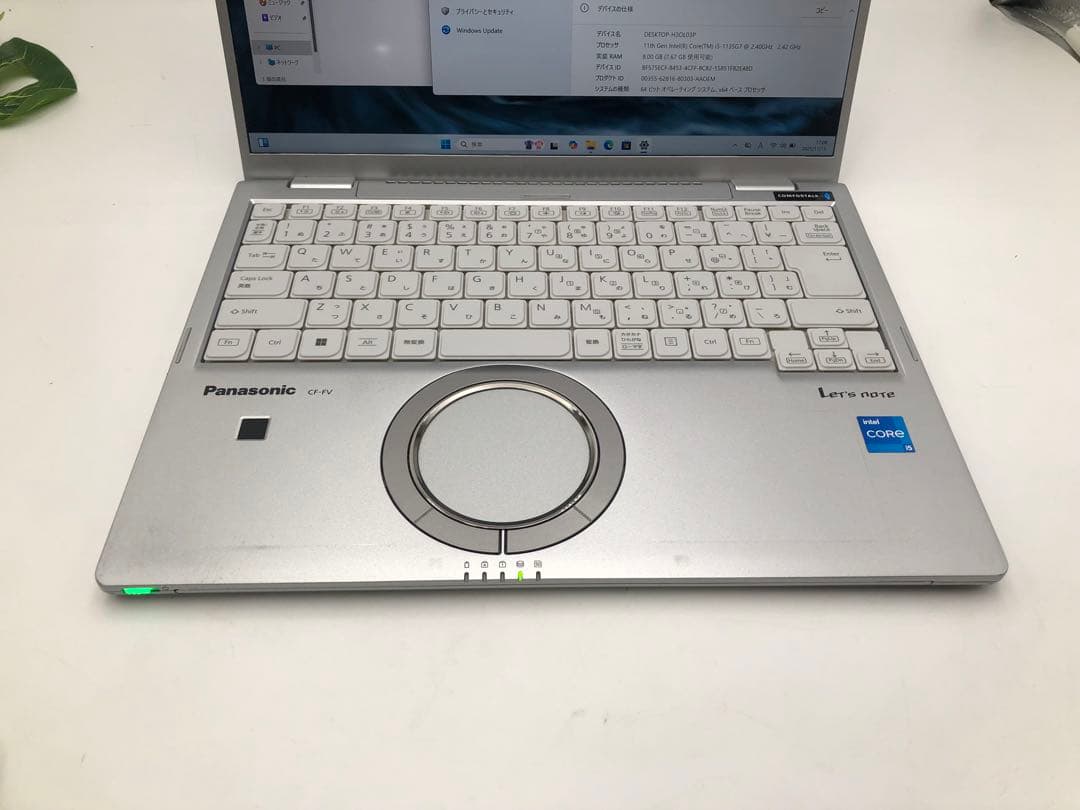 Windowsノート本体 Panasonic Lets note CF-FV1 Core i5-1135G