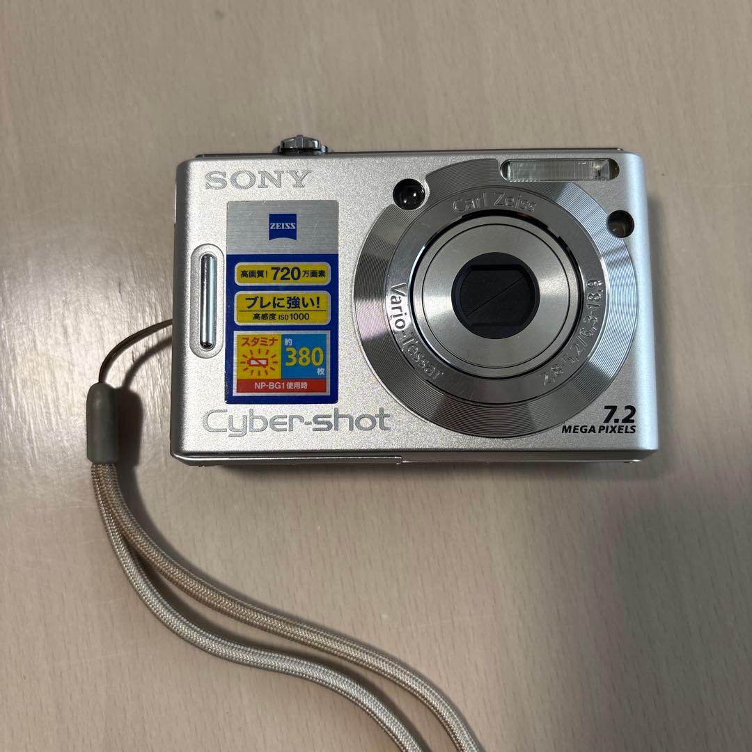 動作品 SONY Cyber-shot DSC-W35 デジタルカメラ　コンデジ
