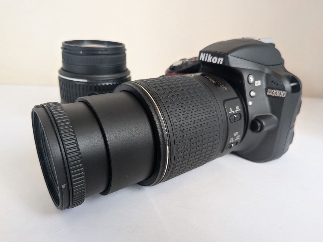 ​【ほぼ新品！ショット数わずか1183枚】 Nikon D3300 ダブルレンズ