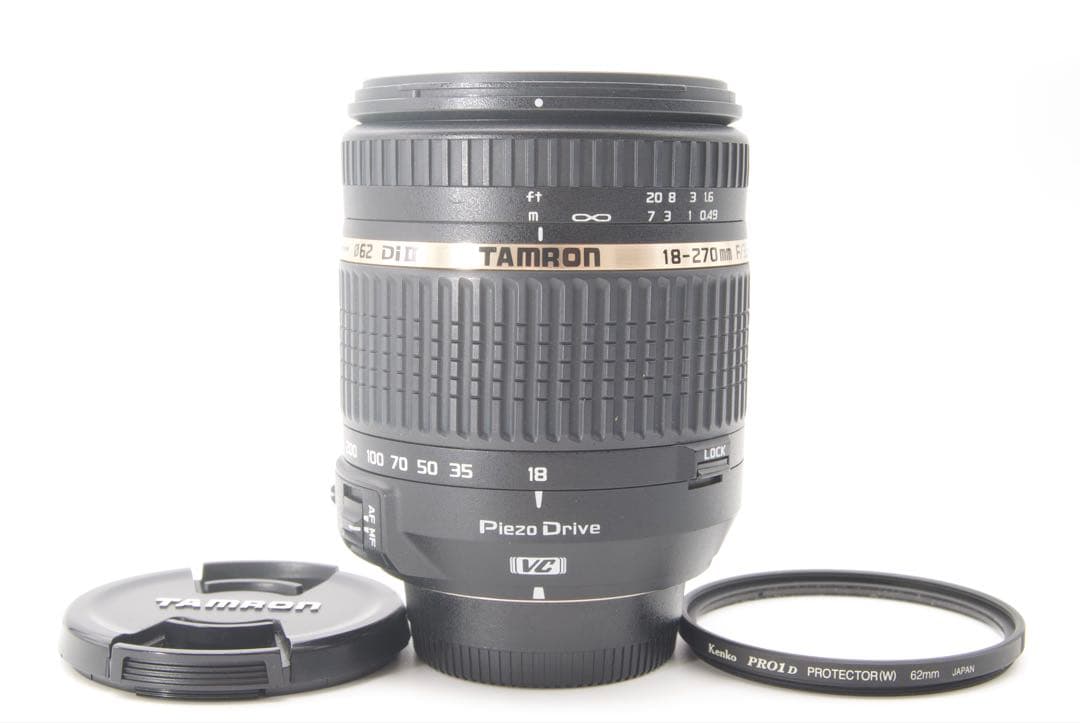TAMRON 18-270mm VC PZD B008 手ぶれ補正高倍率　ニコン