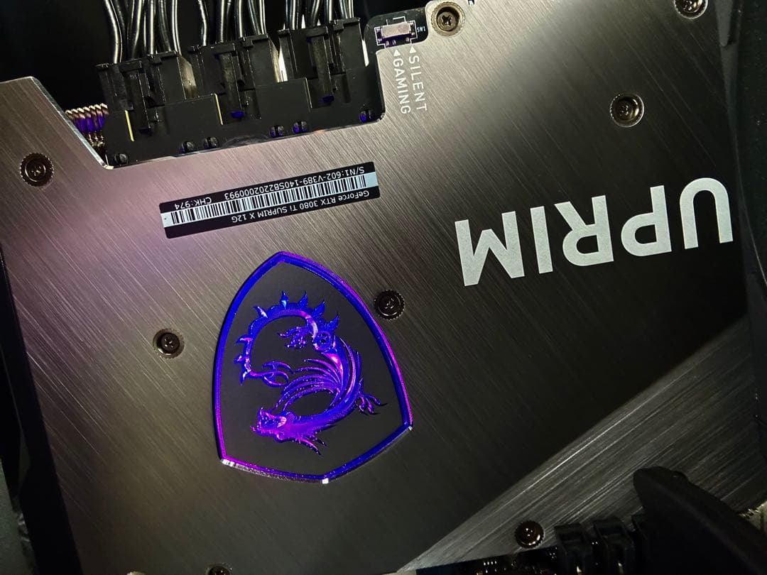 【美品】MSI SUPRIM RTX 3080Ti 12GB 【付属品豪華】