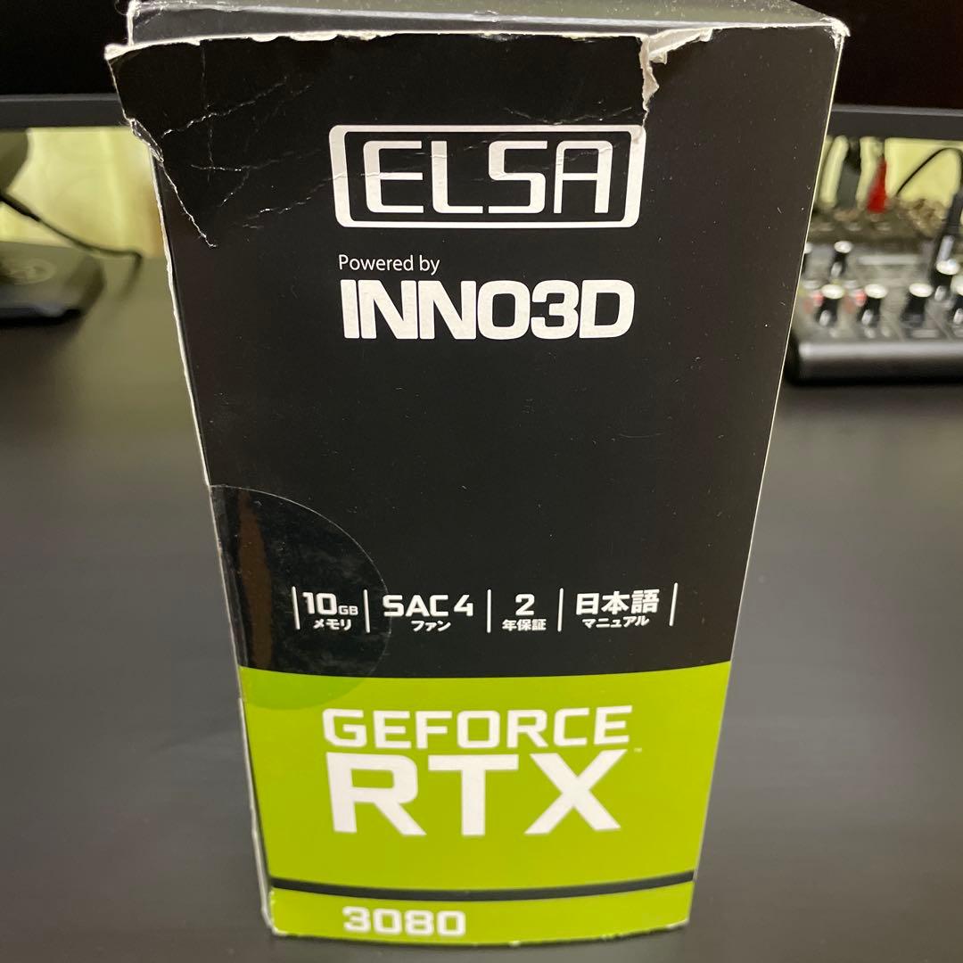 グラフィックボード・グラボ・ビデオカード ELSA GEFORCE RTX 3080 10GB