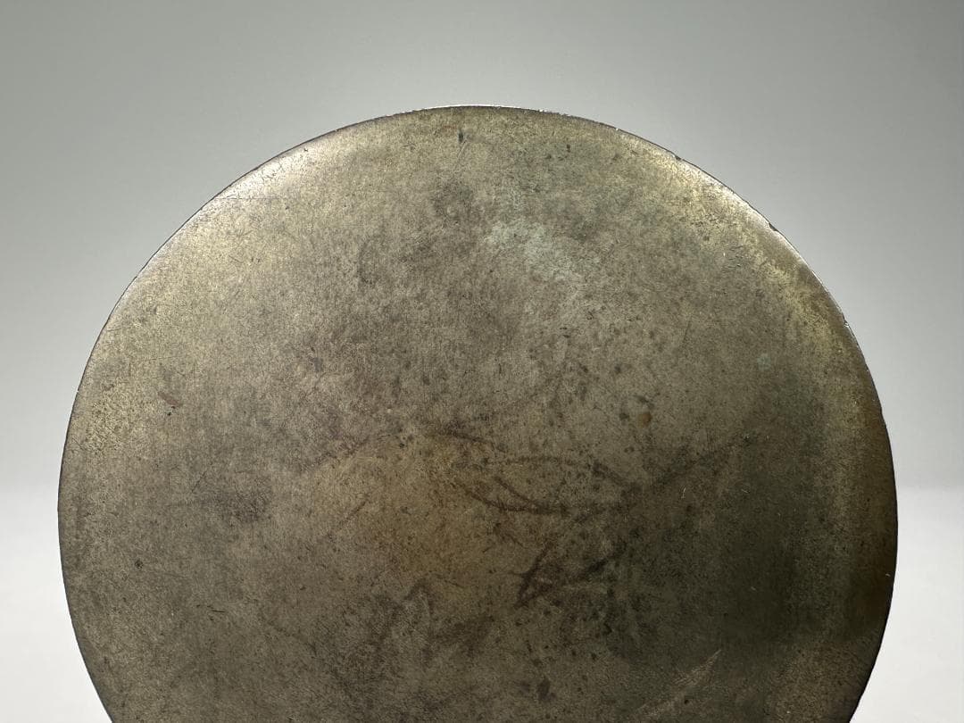 中国美術　唐時代　海獣葡萄文銅鏡　古鏡　時代物　古物保証　旧蔵出し