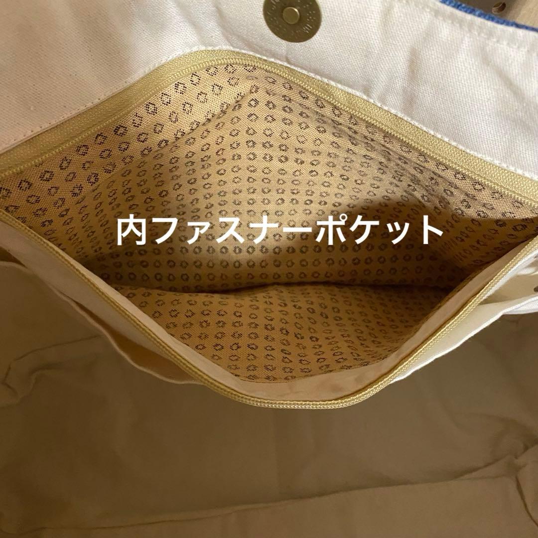 BIG トートバッグ　デニムリメイク　ジージャン